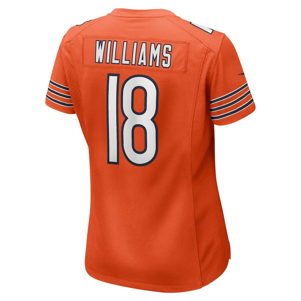 Caleb Williams Chicago Bears Women's Alternate Game Jersey - Orange - Nike