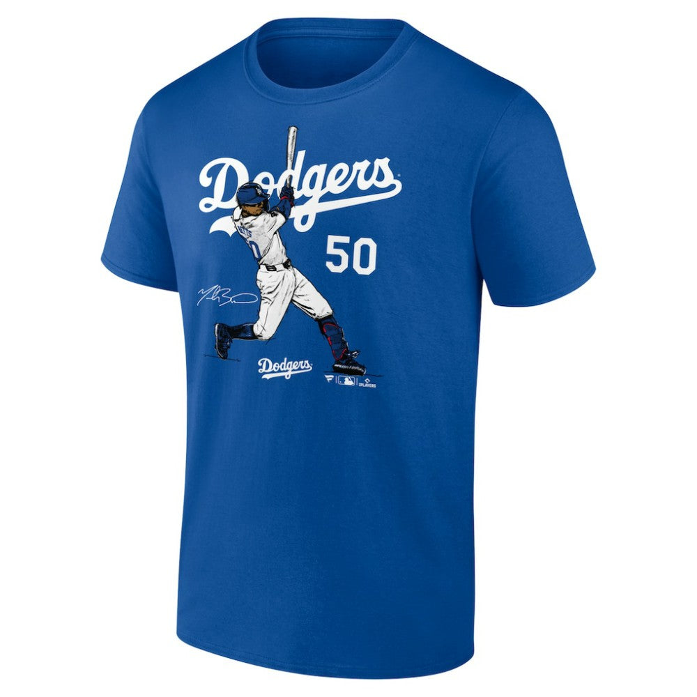 Mookie Betts Los Angeles Dodgers Player Swing T-Shirt Online