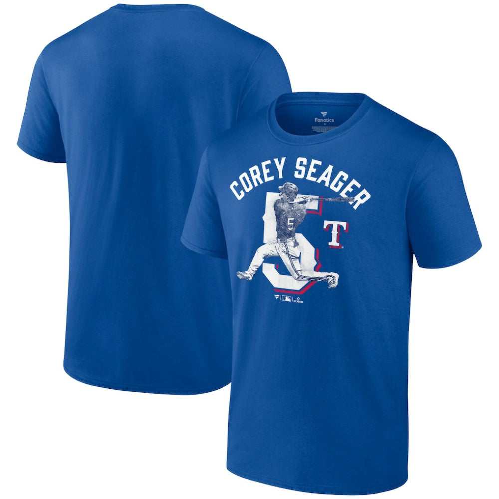 Corey Seager Texas Rangers Player Swing T-Shirt Outlet