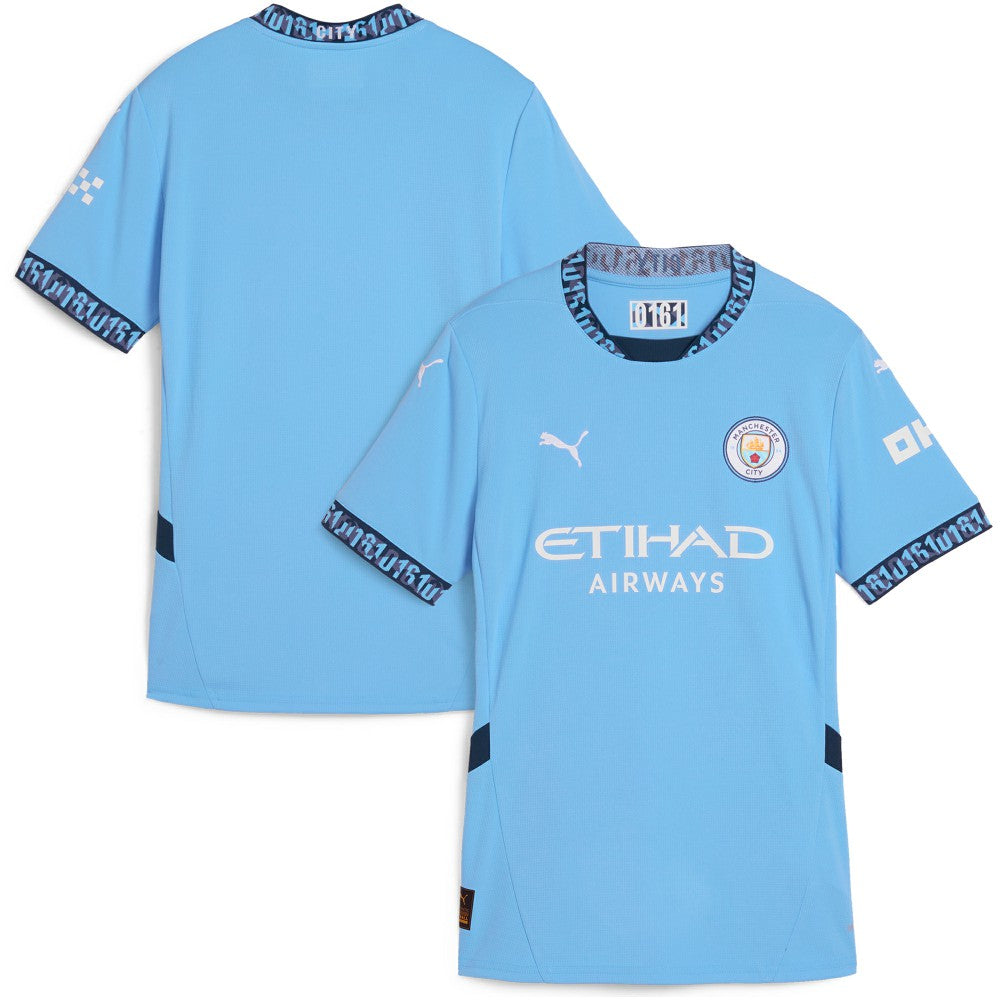 Puma - Manchester City Women's 2024/25 Home Replica Jersey - Light Blue