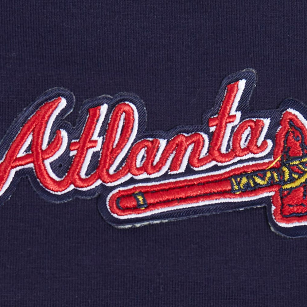 Atlanta Braves Pro Standard Women's Rhinestone Slim Fit T-Shirt Online