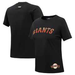 San Francisco Giants Pro Standard Women's Rhinestone Slim Fit T-Shirt Sale