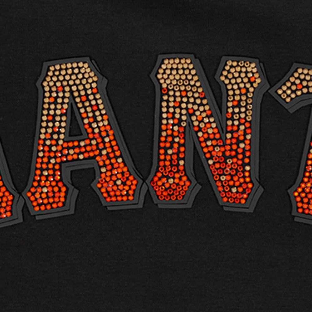San Francisco Giants Pro Standard Women's Rhinestone Slim Fit T-Shirt Sale