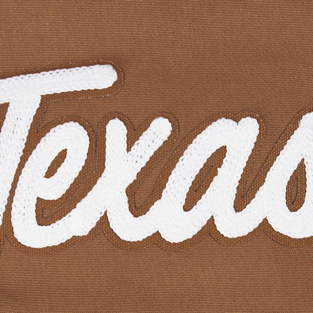 Texas Rangers Pro Standard Women's Paint The City Pullover Cropped Sweatshirt Sale