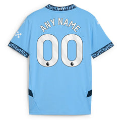 Puma - Manchester City Youth 2024/25 Home Replica Custom Jersey - Light Blue
