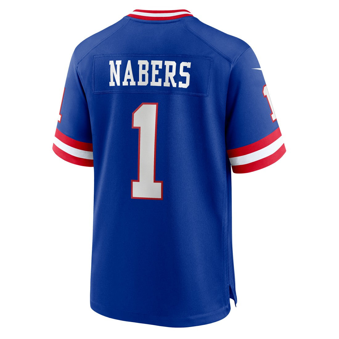 Malik Nabers New York Giants Game Player Jersey - Royal - Nike