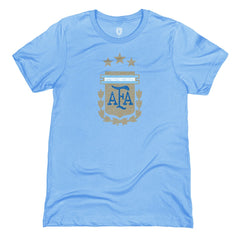Argentina National Team 1863FC Badge T-Shirt Light Blue