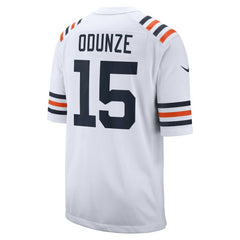 Rome Odunze Chicago Bears Alternate Game Jersey - White - Nike