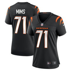 Amarius Mims Cincinnati Bengals Women's Game Jersey - Black - Nike