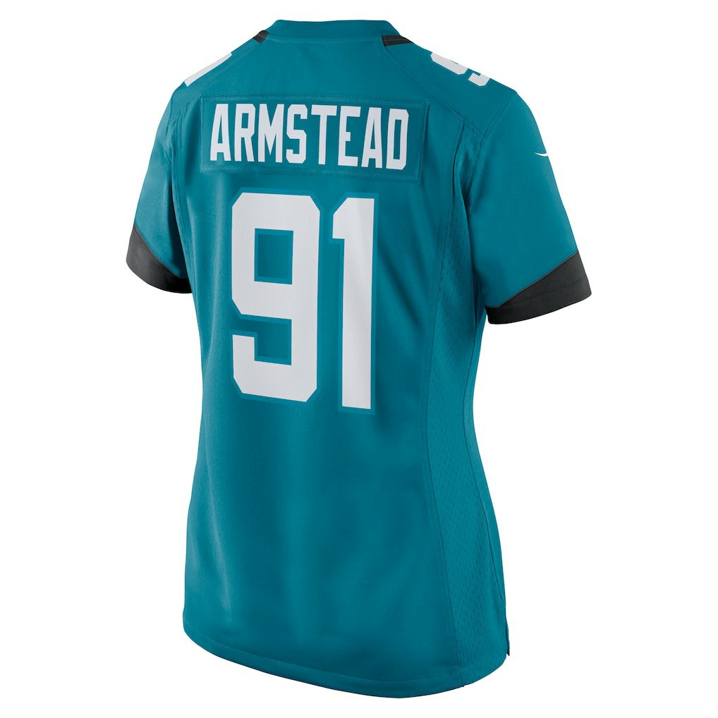 Arik Armstead Jacksonville Jaguars Women's Team Game Jersey - Teal - Nike