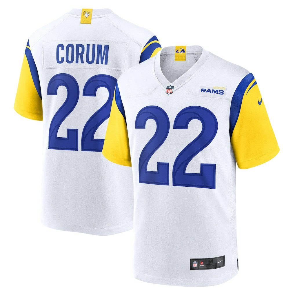 Blake Corum Los Angeles Rams Game Jersey - White - Nike