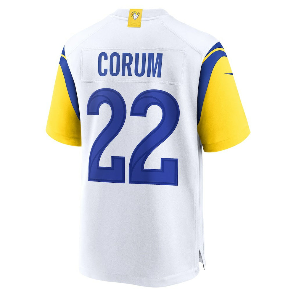 Blake Corum Los Angeles Rams Game Jersey - White - Nike