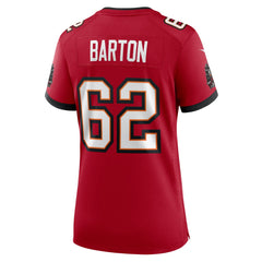 Graham Barton Tampa Bay Buccaneers Women's Game Jersey - Red - Nike