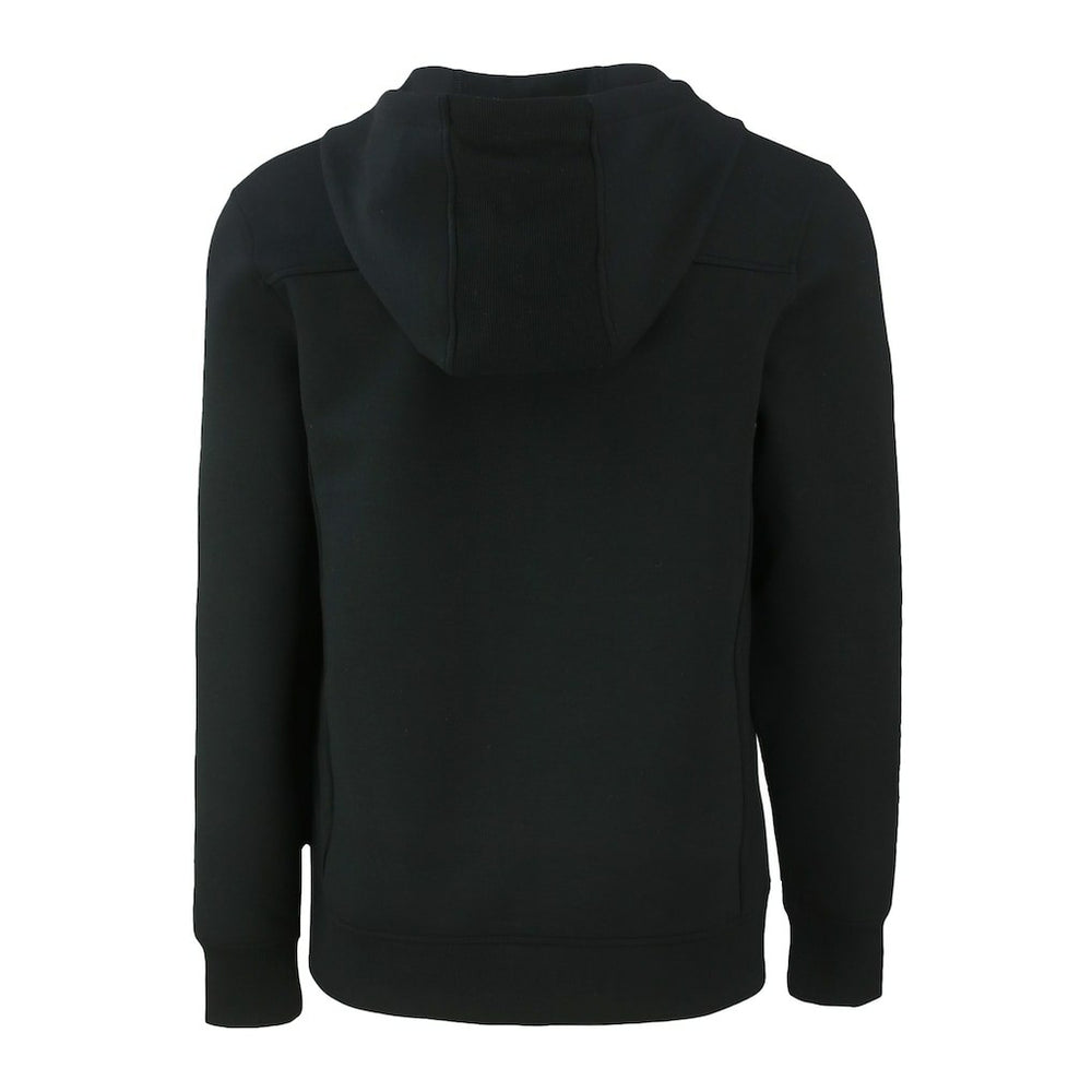 Carolina Panthers Cutter & Buck Roam Eco Recycled Half-Zip Hoodie - Black - NFL
