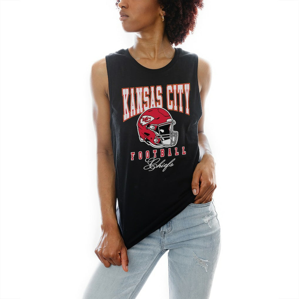 Kansas City Chiefs Gameday Couture Women's Preseason Opener Racerback Tank Top - Black - NFL
