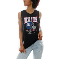 New York Giants Gameday Couture Women's Preseason Opener Racerback Tank Top - Black - NFL