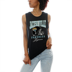 Jacksonville Jaguars Gameday Couture Women's Preseason Opener Racerback Tank Top - Black - NFL