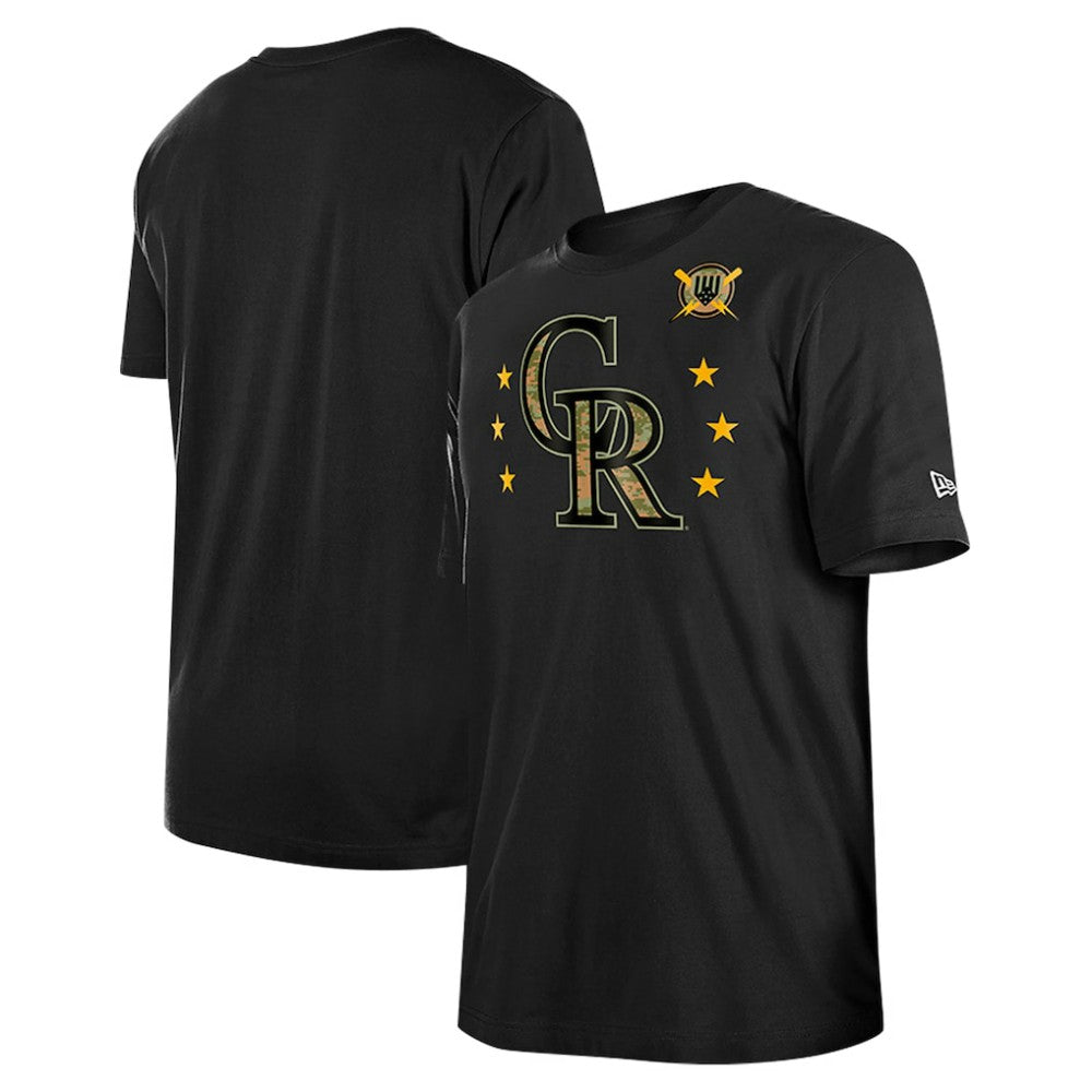 Colorado Rockies New Era 2024 Armed Forces Day T-Shirt Outlet