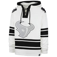Houston Texans '47 After Image Superior Lacer with Hood - White - 47 brand