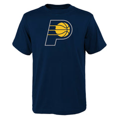 Indiana Pacers Youth Primary Logo T-Shirt Navy