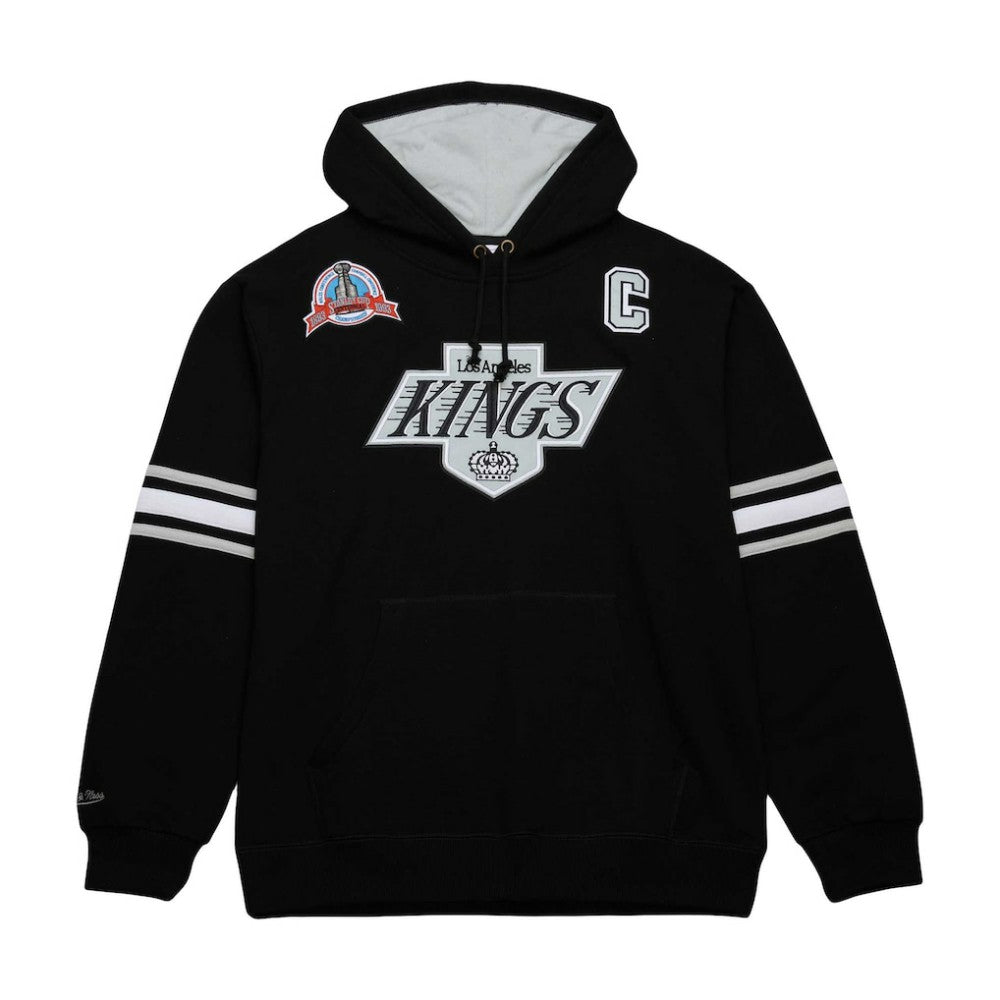 Wayne Gretzky Los Angeles Kings Mitchell & Ness 1993 Name & Number Premium Pullover Hoodie - Black | NHL Clearance