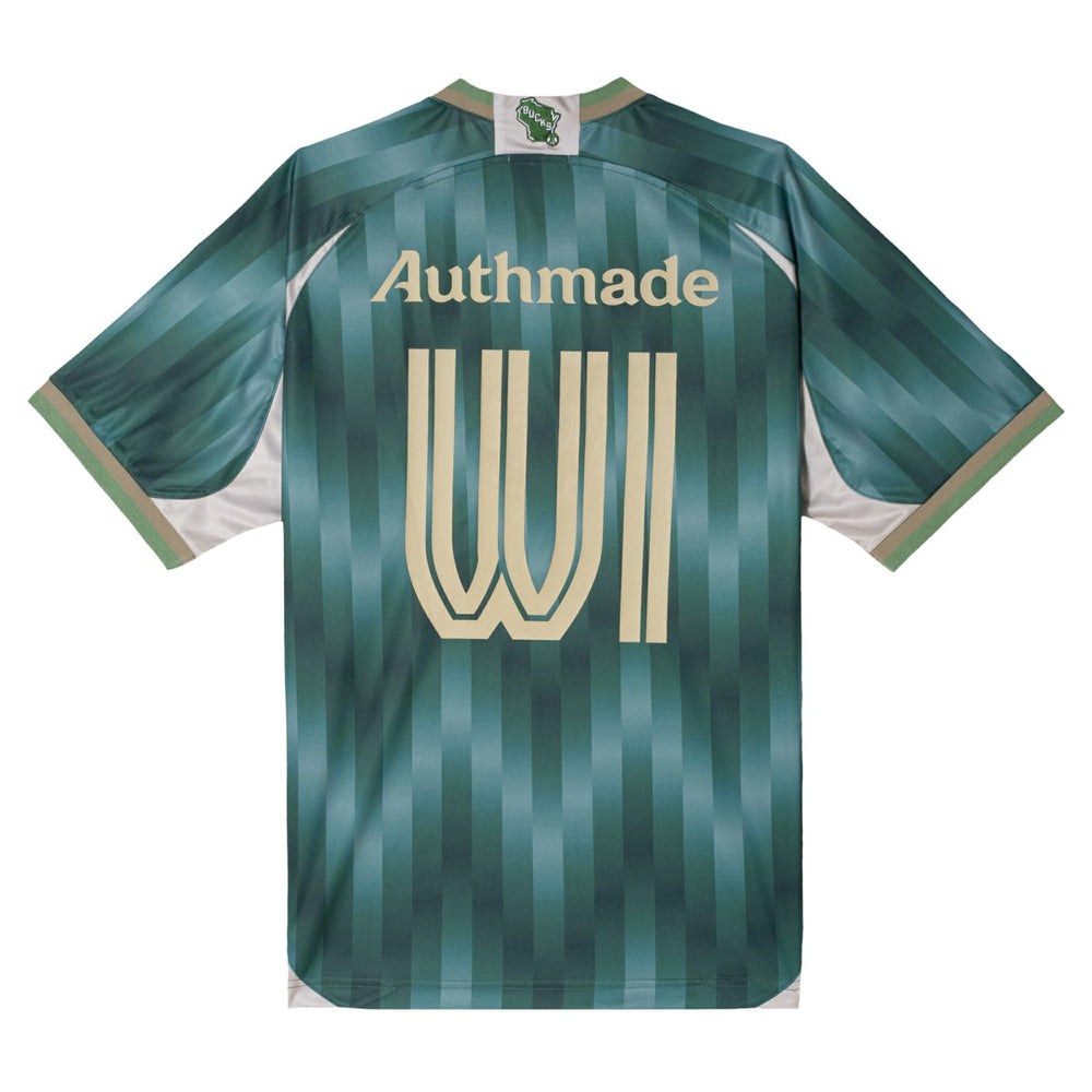 Milwaukee Bucks Authmade x NBA Soccer Kit Fashion Jersey Green