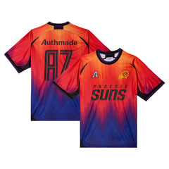 Phoenix Suns Authmade x NBA Soccer Kit Fashion Jersey Orange