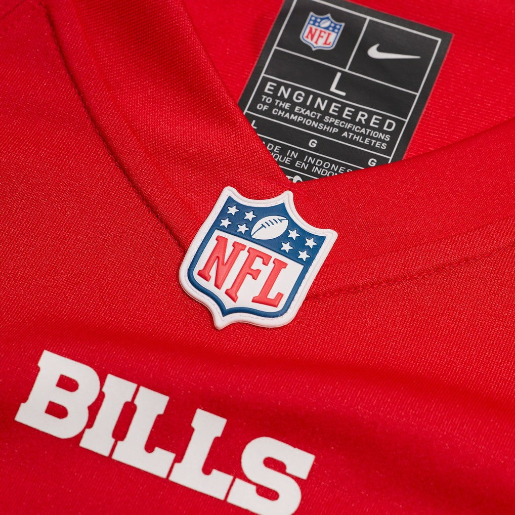 Keon Coleman Buffalo Bills Alternate Game Jersey - Red - Nike