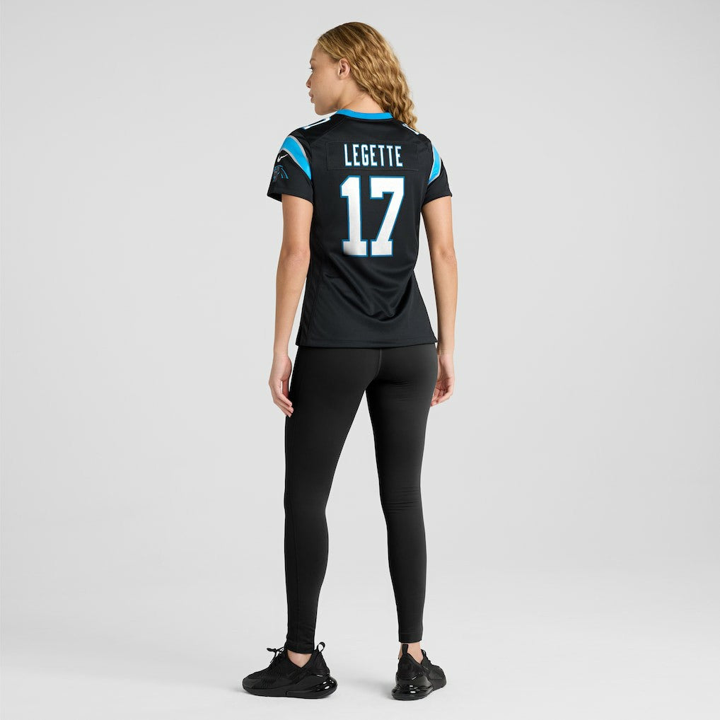 Xavier Legette Carolina Panthers Women's Game Jersey - Black - Nike