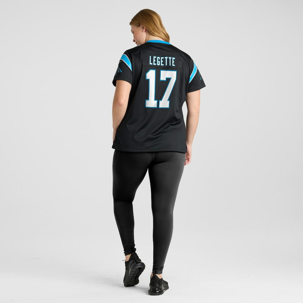 Xavier Legette Carolina Panthers Women's Game Jersey - Black - Nike