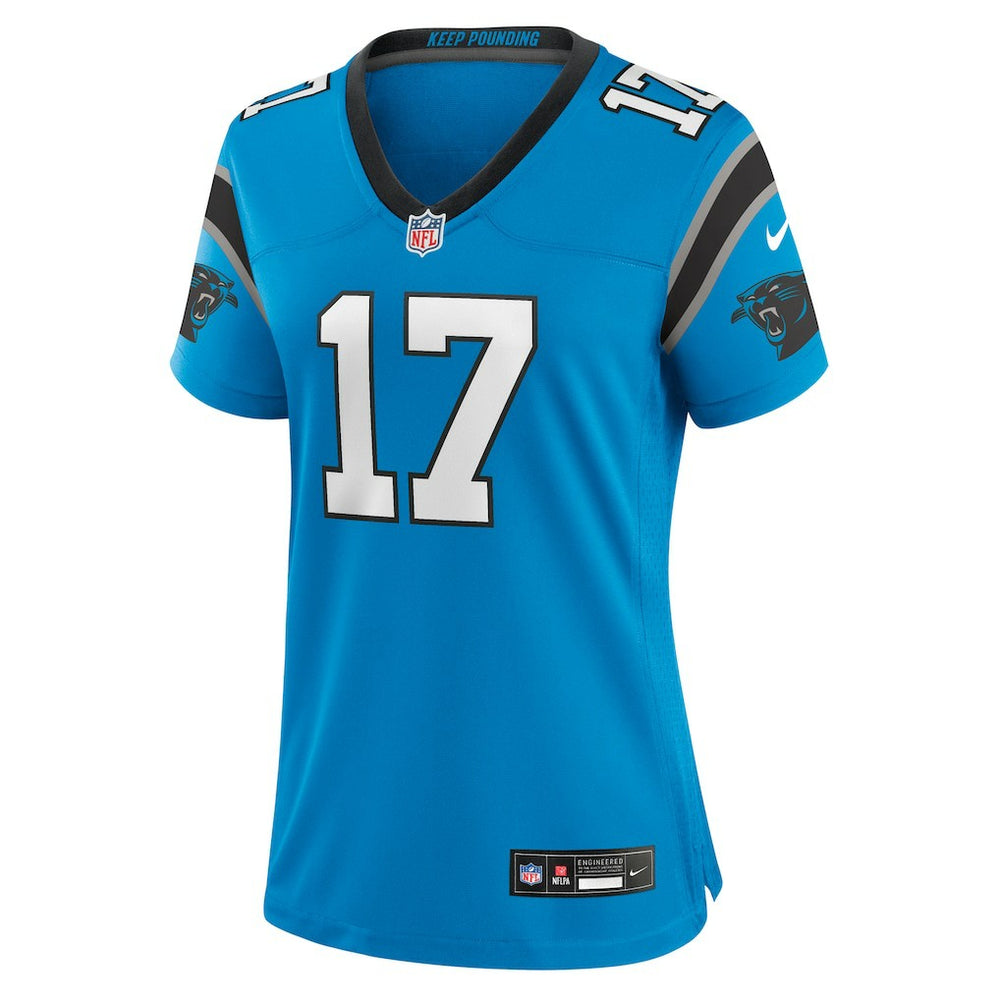Xavier Legette Carolina Panthers Women's Alternate Game Jersey - Blue - Nike