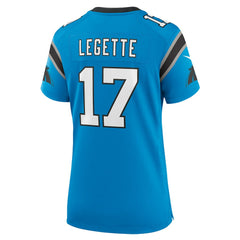 Xavier Legette Carolina Panthers Women's Alternate Game Jersey - Blue - Nike