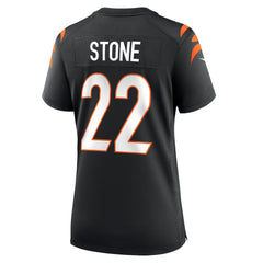 Geno Stone Cincinnati Bengals Women's Game Jersey - Black - Nike