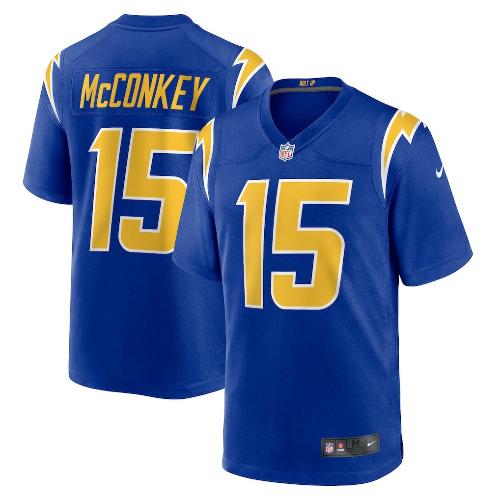 Ladd McConkey Los Angeles Chargers Alternate Game Jersey - Royal - Nike