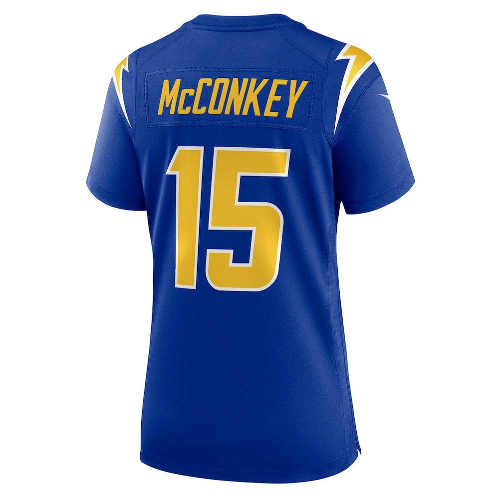 Ladd McConkey Los Angeles Chargers Women's Alternate Game Jersey - Royal - Nike
