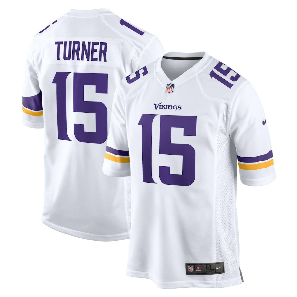 Dallas Turner Minnesota Vikings Game Jersey - White - Nike