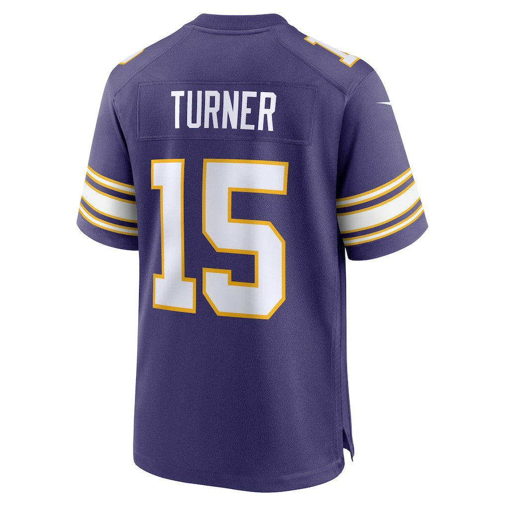 Dallas Turner Minnesota Vikings Alternate Game Jersey - Purple - Nike