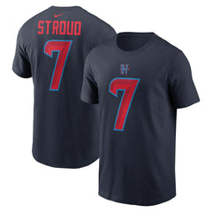C.J. Stroud Houston Texans Name & Number T-Shirt - Navy - Nike