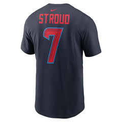 C.J. Stroud Houston Texans Name & Number T-Shirt - Navy - Nike