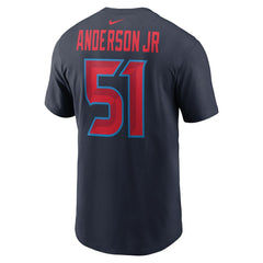 Will Anderson Jr. Houston Texans Name & Number T-Shirt - Navy - Nike