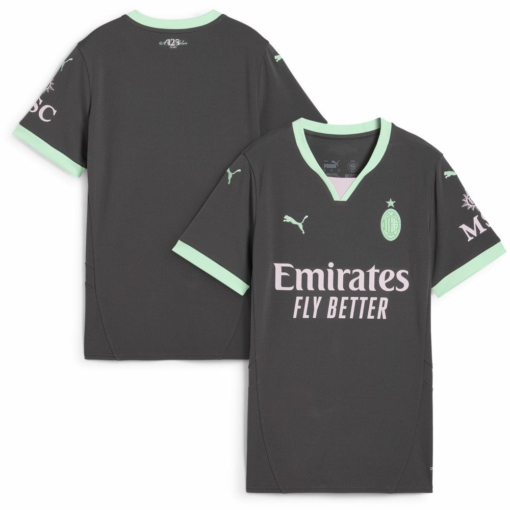 Puma - AC Milan Women's 2024/25 Third Replica Jersey - Charcoal