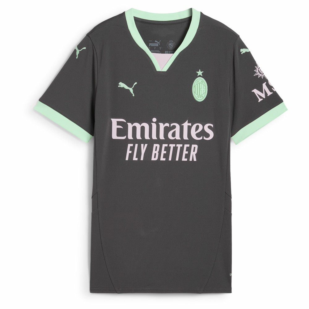 Puma - AC Milan Women's 2024/25 Third Replica Jersey - Charcoal