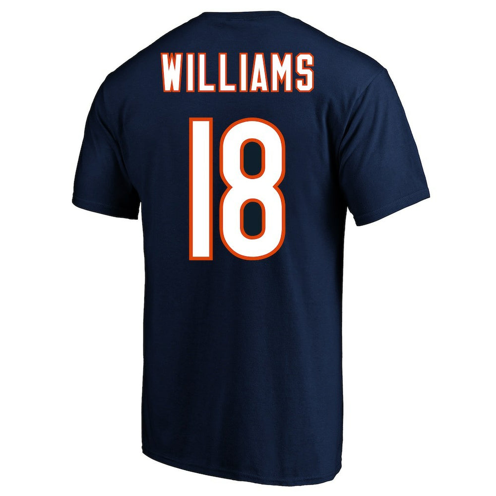 Caleb Williams Chicago Bears Big & Tall Player Name & Number T-Shirt - Navy - Fanatics