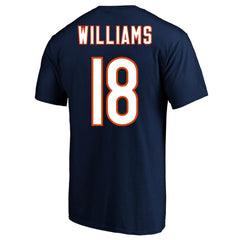 Caleb Williams Chicago Bears Big & Tall Player Name & Number T-Shirt - Navy - Fanatics