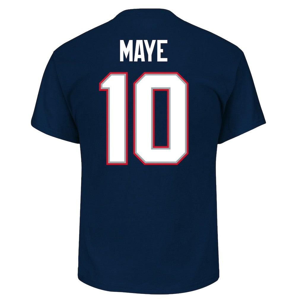 Drake Maye New England Patriots Big & Tall Player Name & Number T-Shirt - Navy - Fanatics