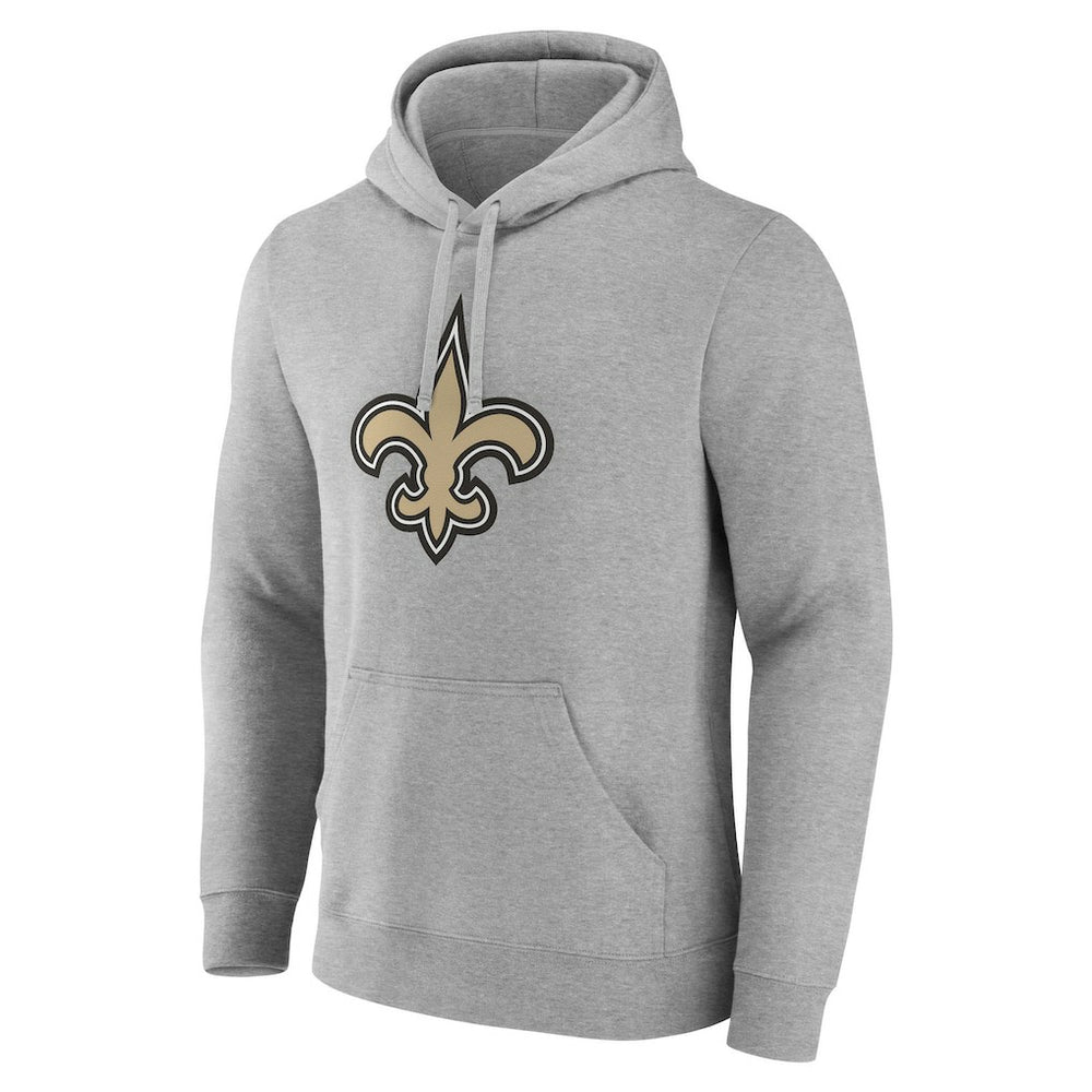 New Orleans Saints Deliver Fleece Pullover Hoodie - Heather Gray - Fanatics
