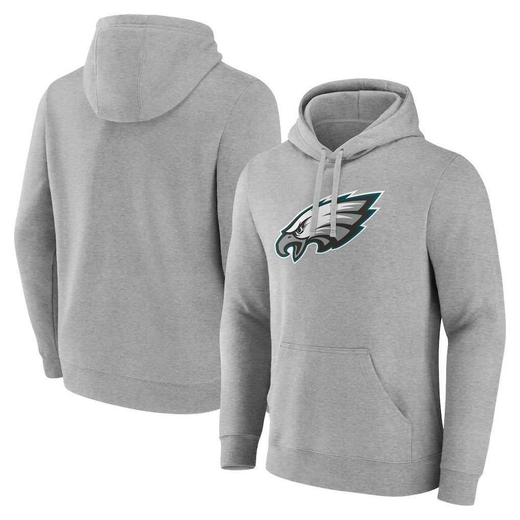 Philadelphia Eagles Deliver Fleece Pullover Hoodie - Heather Gray - Fanatics