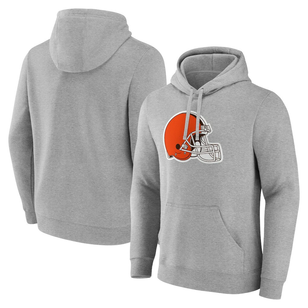 Cleveland Browns Deliver Fleece Pullover Hoodie - Heather Gray - Fanatics