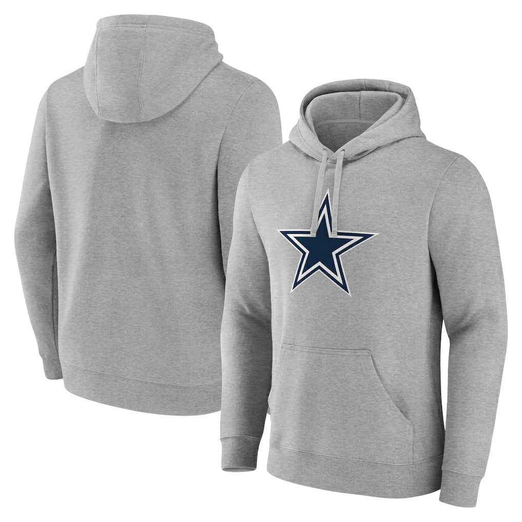 Dallas Cowboys Deliver Fleece Pullover Hoodie - Heather Gray - Fanatics
