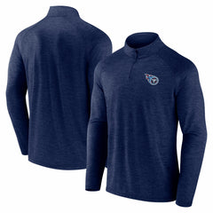Tennessee Titans Head-to-Head Raglan Quarter-Zip Jacket - Navy - Fanatics